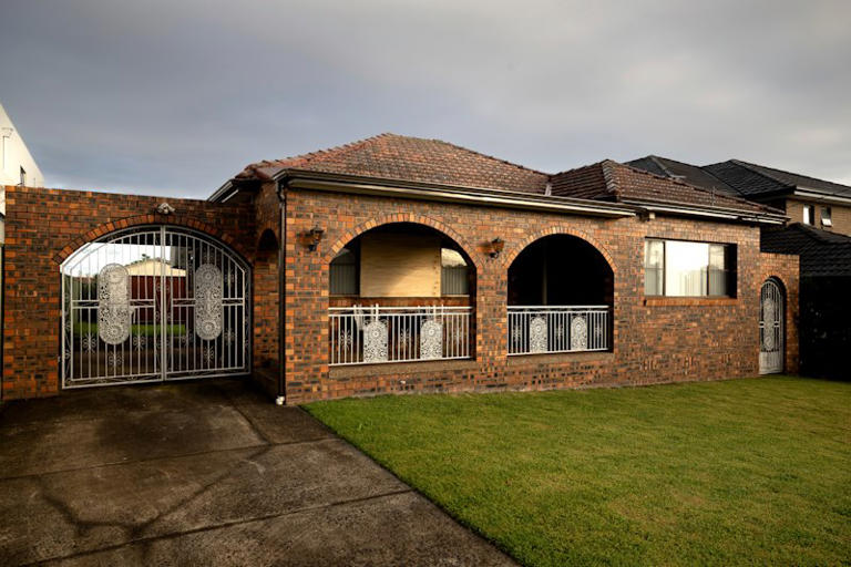 The North Ryde home from where Baghsarian was abducted on February 13.