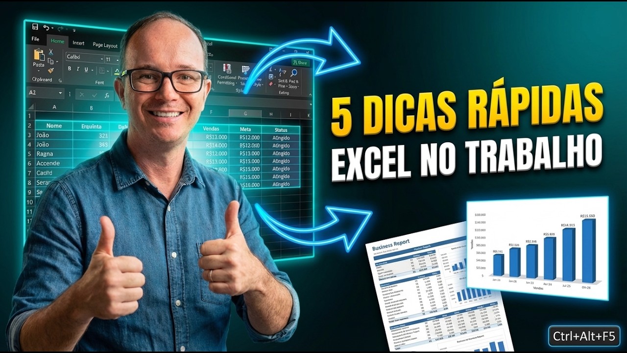 5 dicas de Excel que todo profissional precisa conhecer