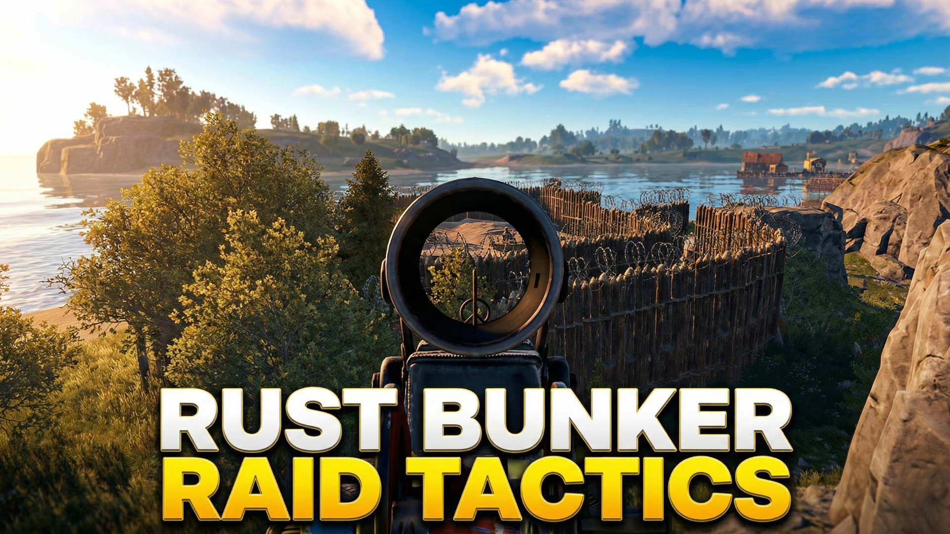 Solo Rust raid: Breaking into an advanced drop box bunker