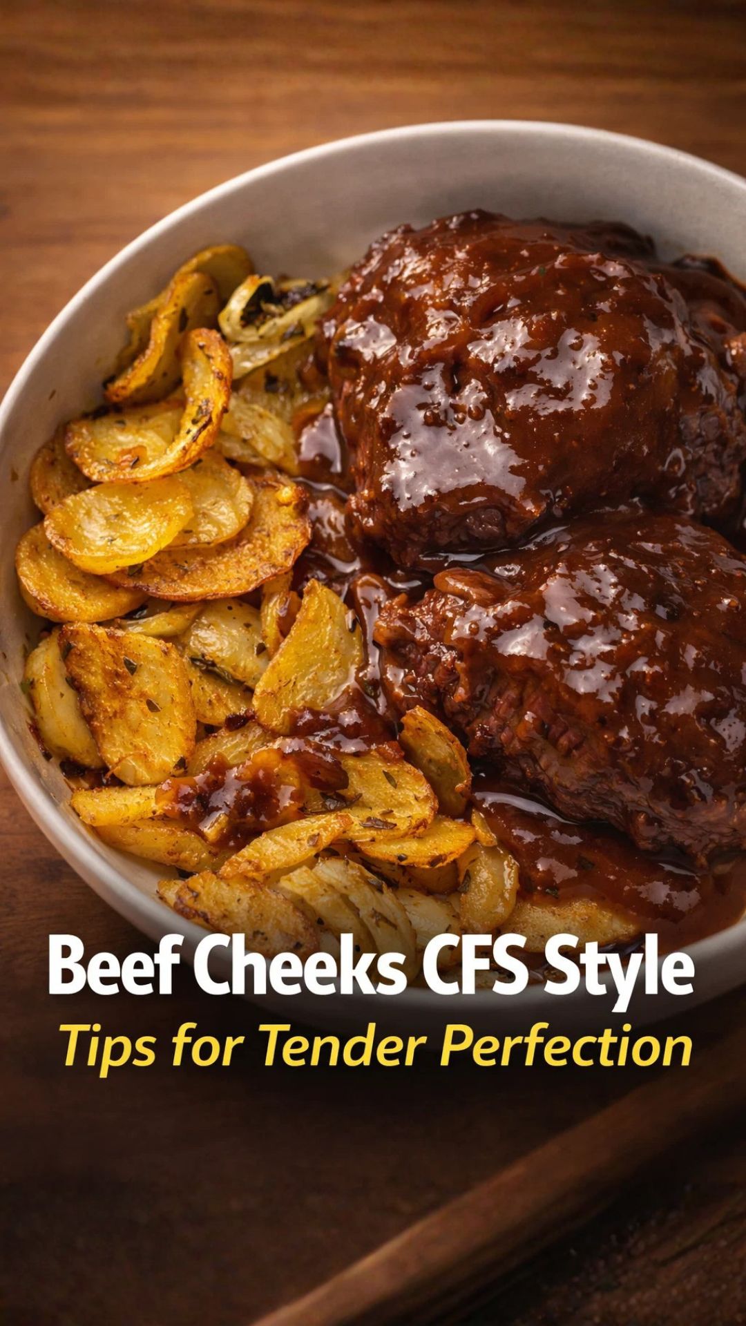Beef cheeks CFS style tips for tender perfection