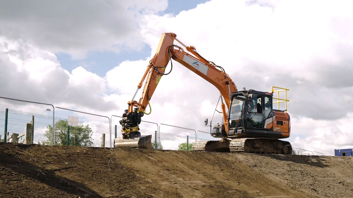 Clean and accurate ground work in action