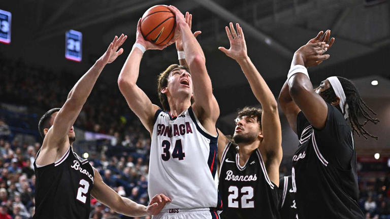 Gonzaga star Braden Huff 2026 return not ruled out amid left knee injury