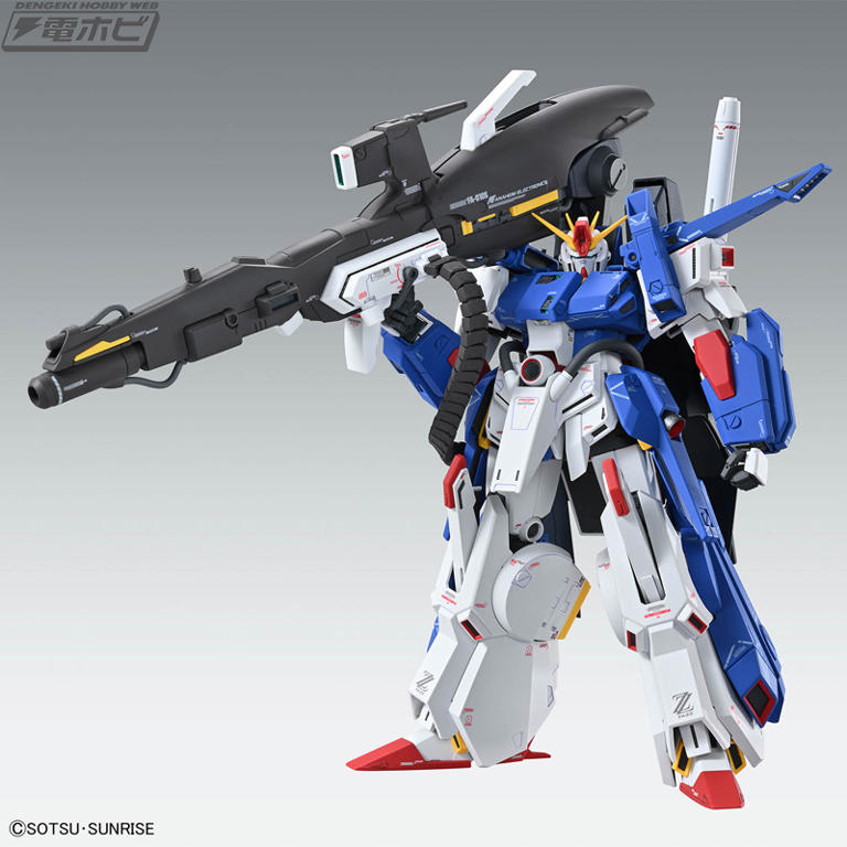 機動戦士ガンダムZZ』より、カトキハジメ氏完全監修のもとガンプラ「MG