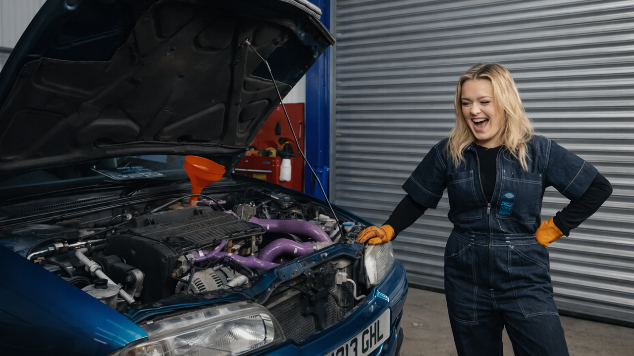 Richard Hammond hires a new workshop mechanic