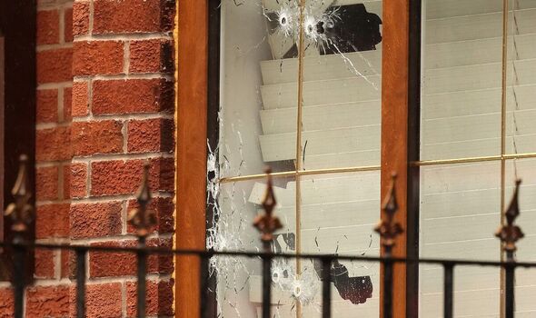 Oldham shooting: Gunman opens fire on house with 'big bullet holes in ...