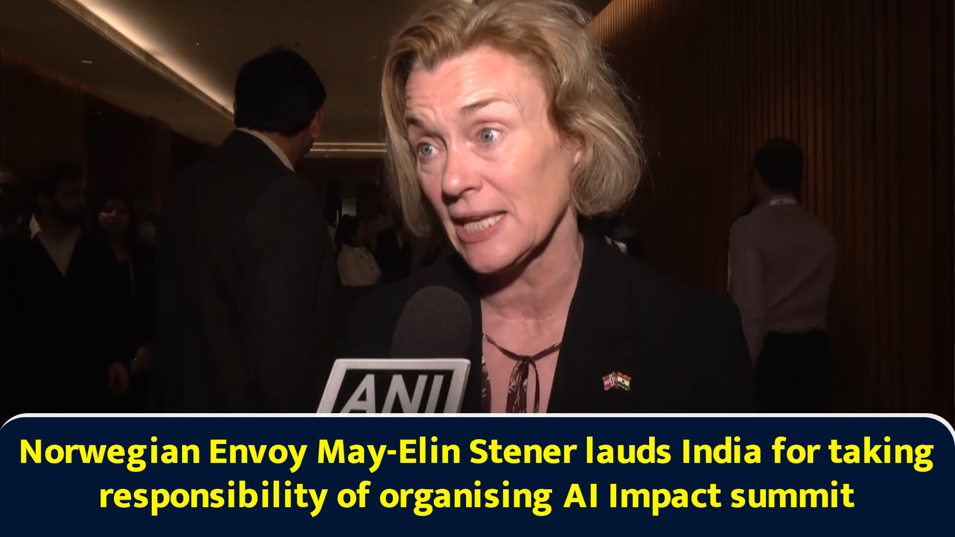 Norwegian envoy May-Elin Stener lauds India for taking responsibility ...