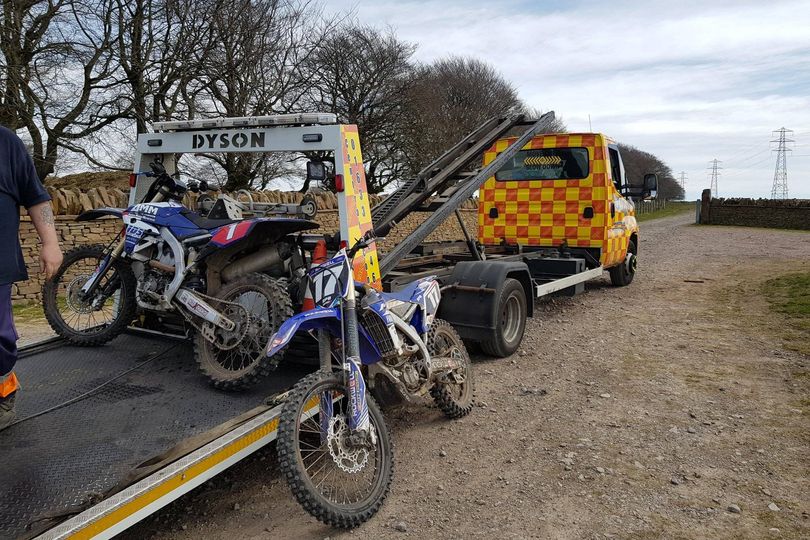 Police take action after soaring complaints about off-road bikes