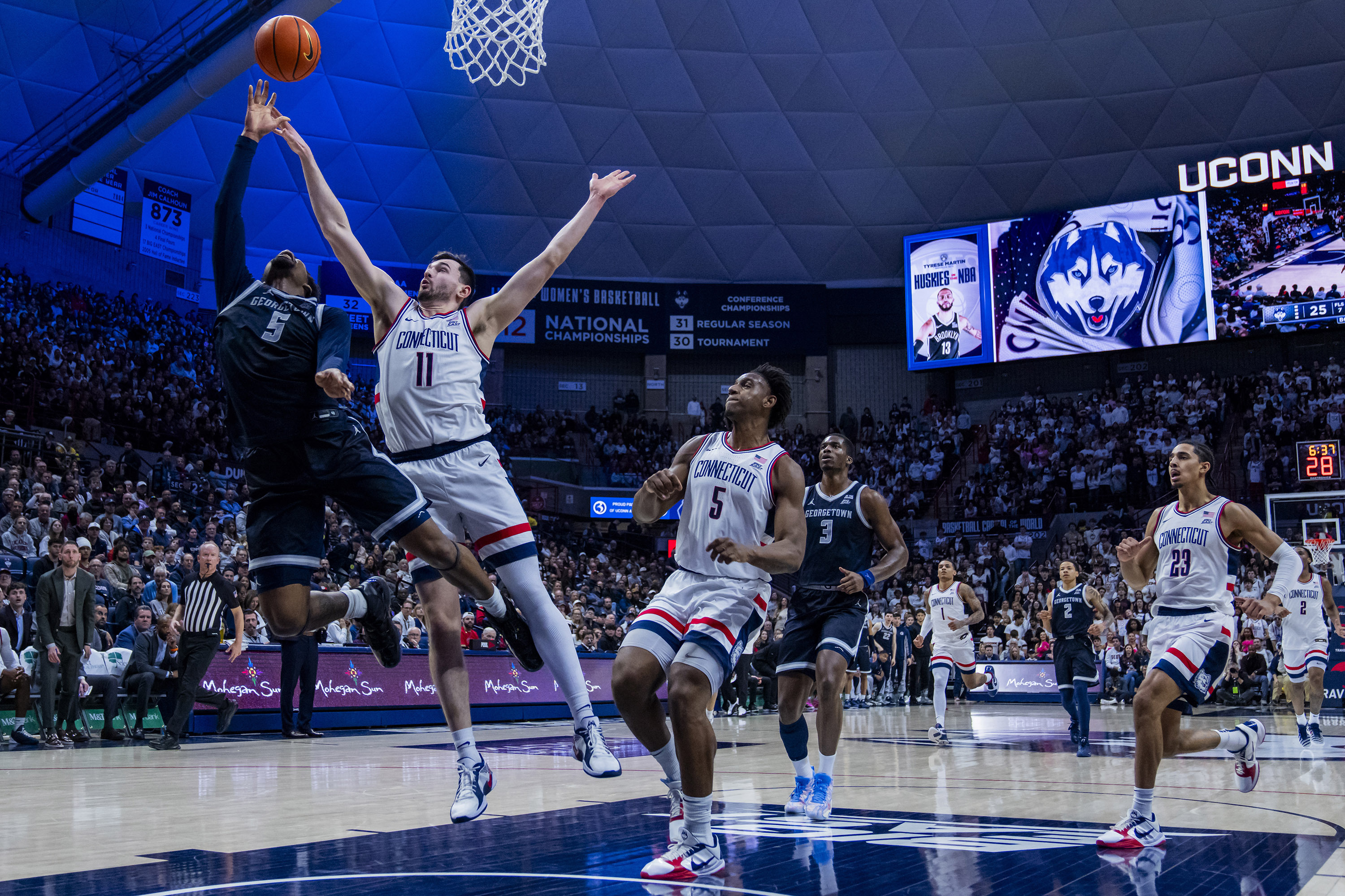 ‘He was so awkward’ How Alex Karaban went from shy freshman to UConn’s