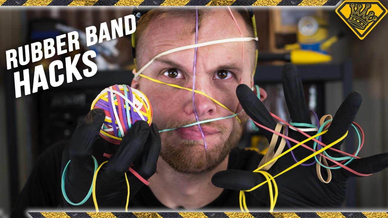 We tested the internet's most popular rubber band life hacks