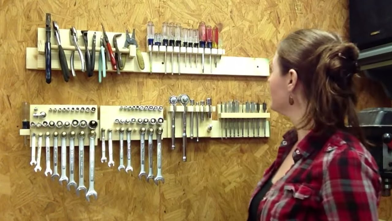 Simple hand tool storage system you can build yourself
