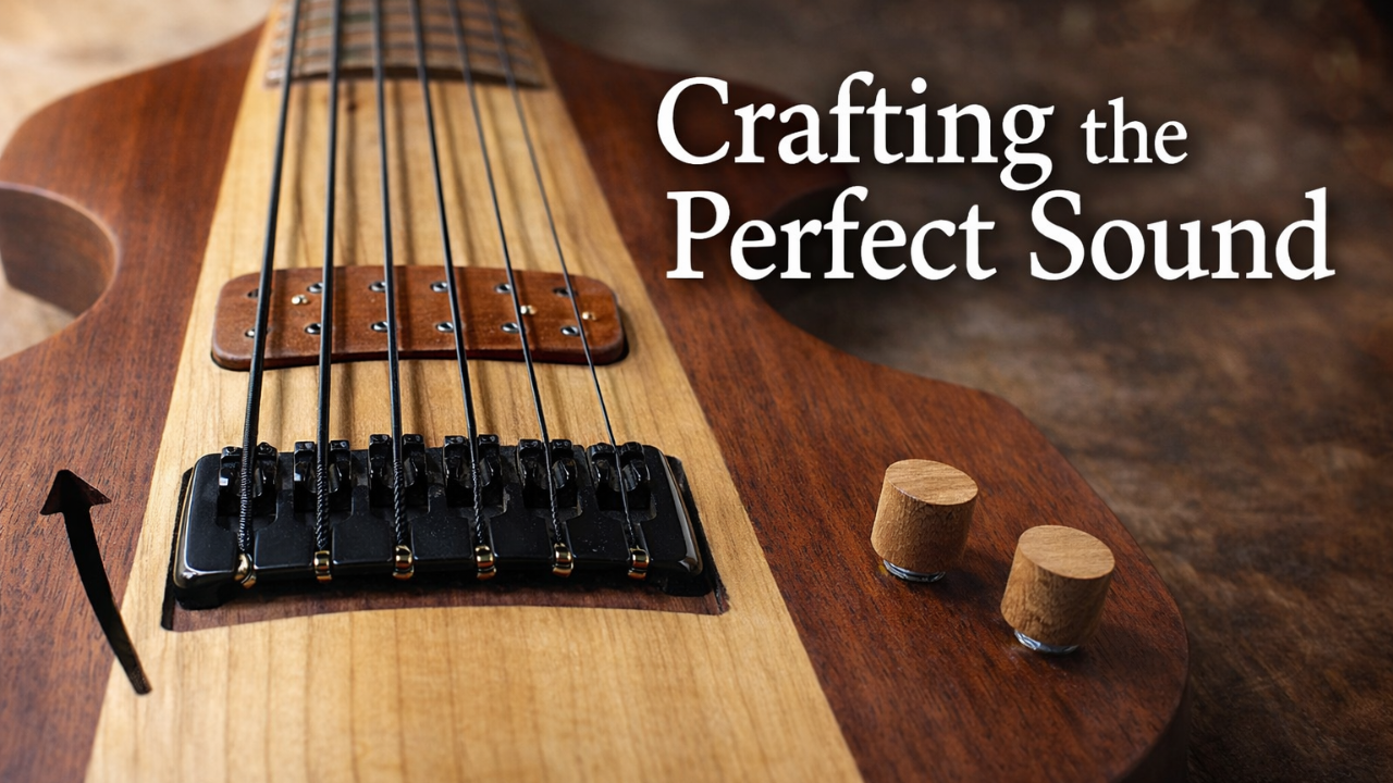 Crafting the perfect 6 string semihollow Beatle bass custom design