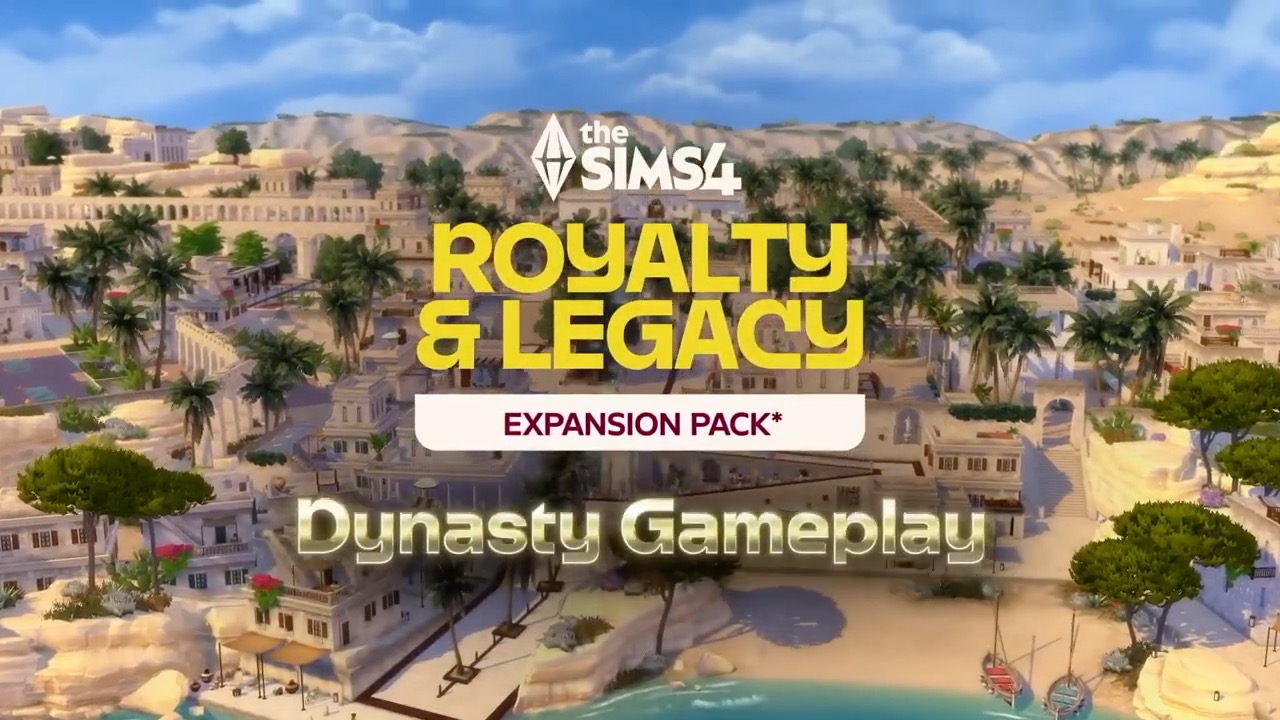 The Sims 4 royalty & legacy official dynasty gameplay trailer