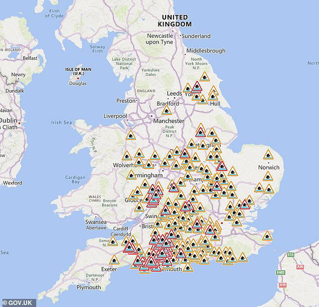 Fresh snow and ice warnings and major flooding throws half term into ...