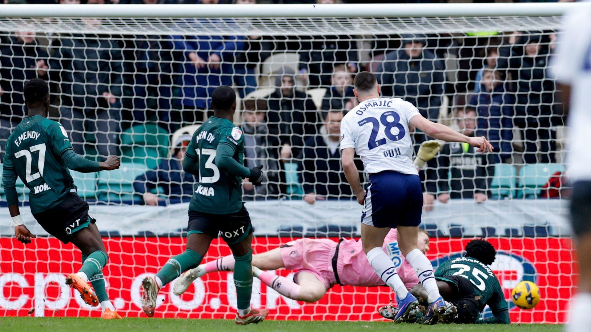 North End secure point on 'terrible' playing surface