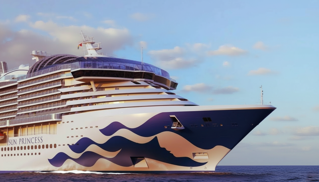 Boarding our first ever Princess Cruise aboard the $1 billion Sun Princess