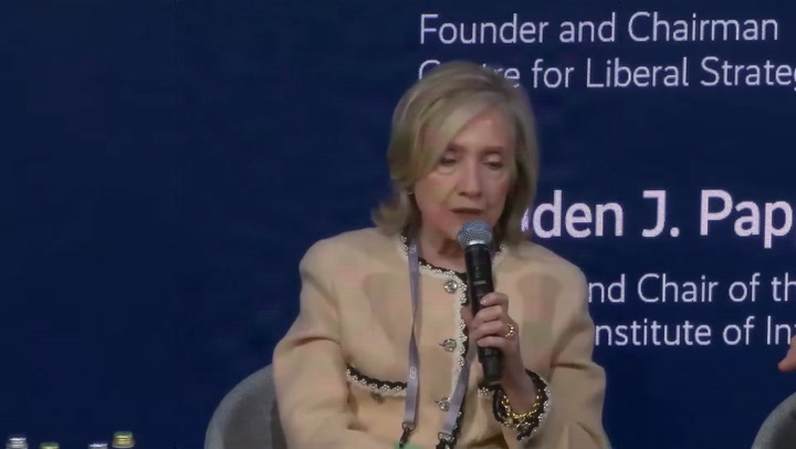 Hillary Clinton clashes with European leader in heated exchange over ...
