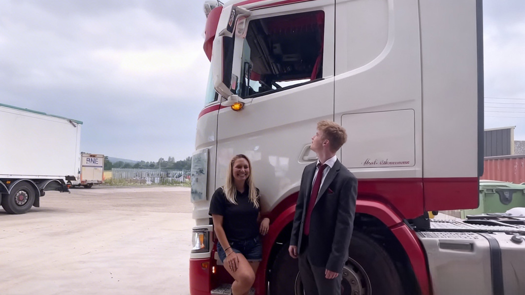 Giving a student a unique ride to prom in style