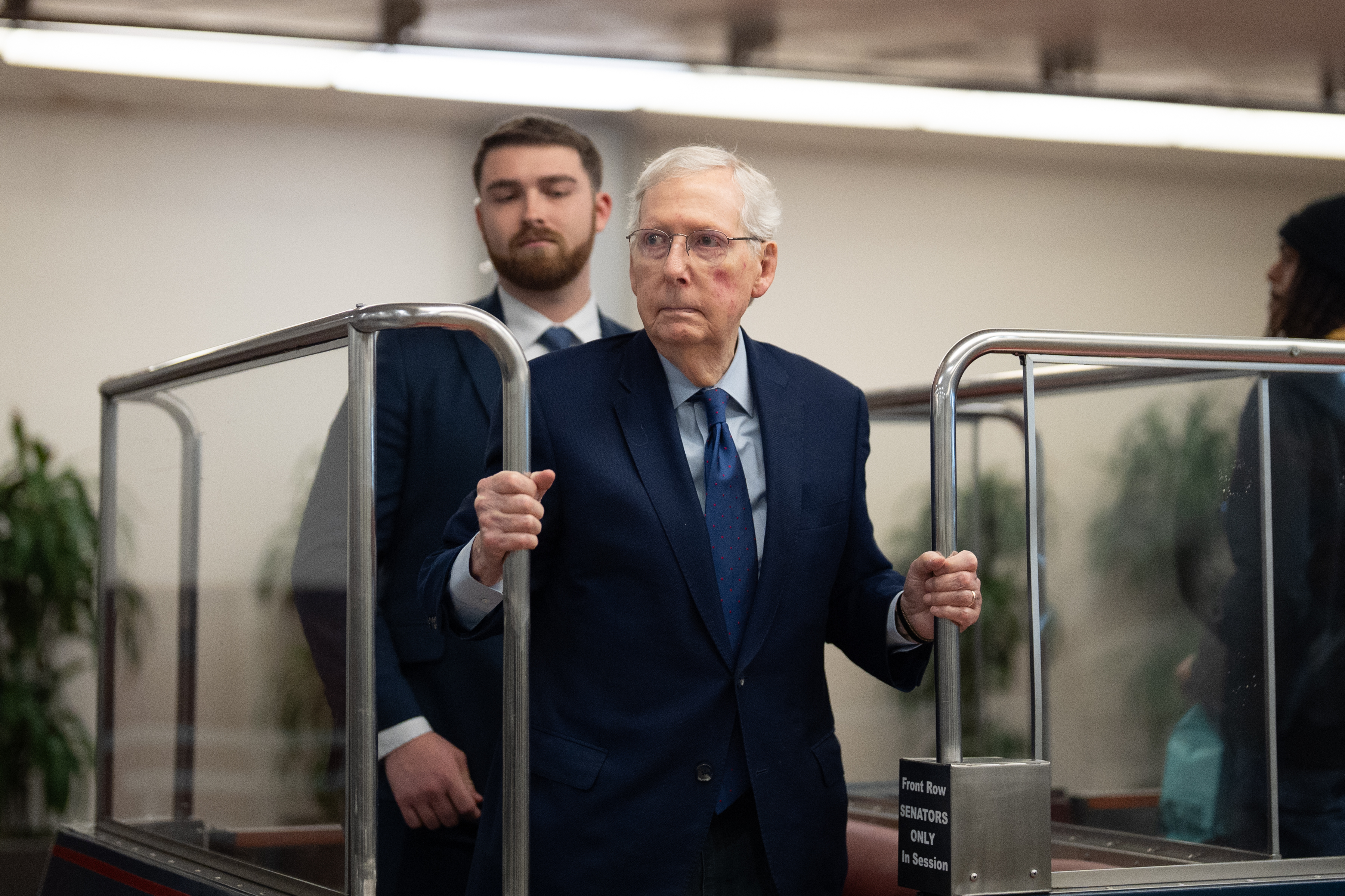 Mitch McConnell is taking a beating in the race to replace him<br>