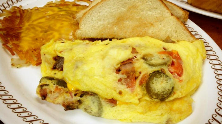 Waffle House uses this technique for its iconic fluffy omelets