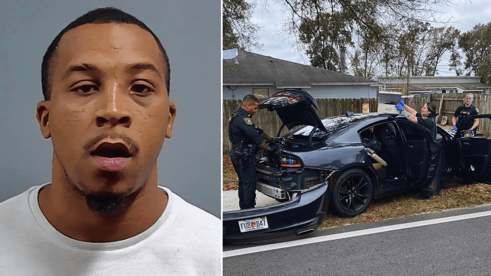 Deputies: Man arrested after stolen car chase in Escambia County