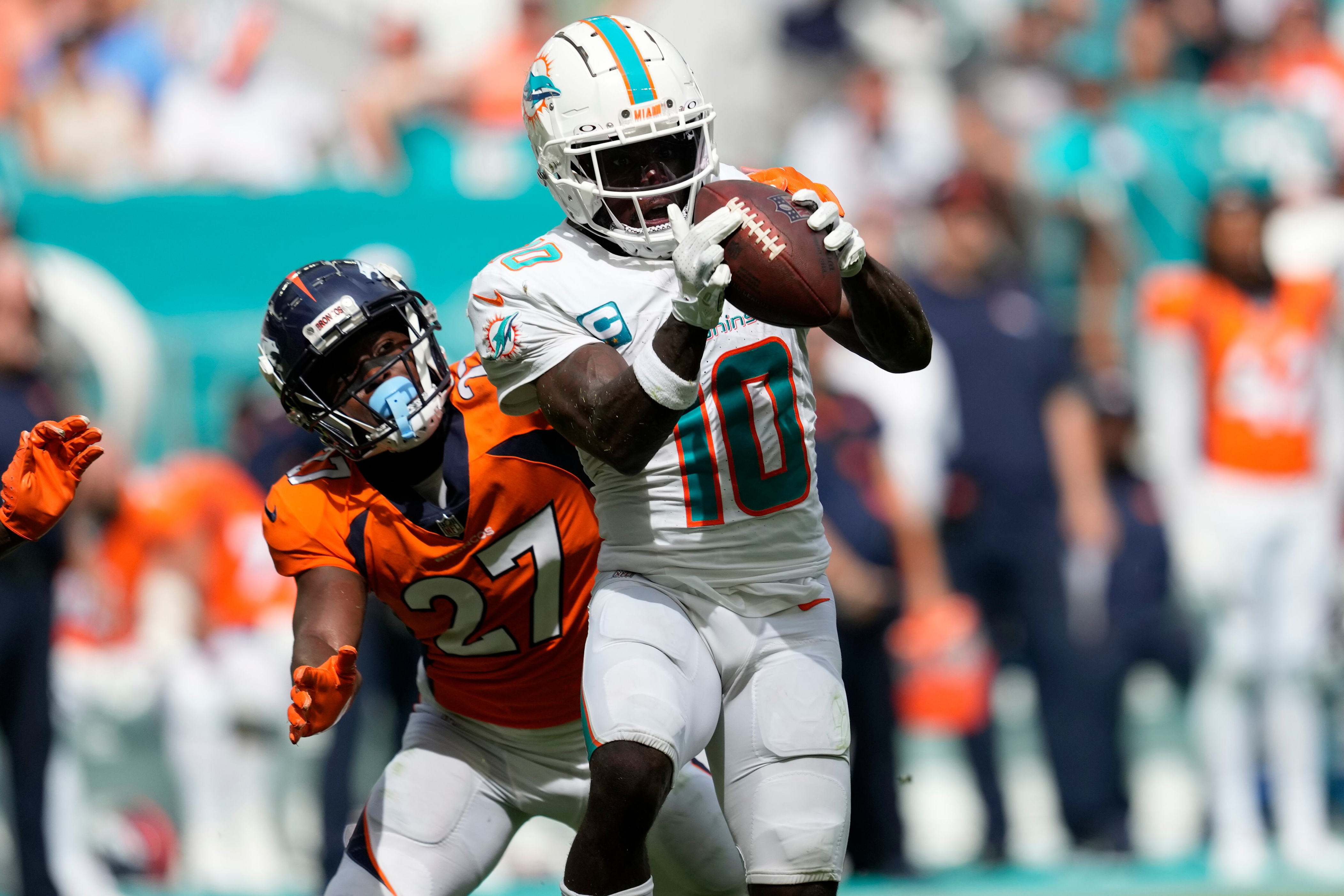 Former Chiefs star WR Tyreek Hill released by Miami