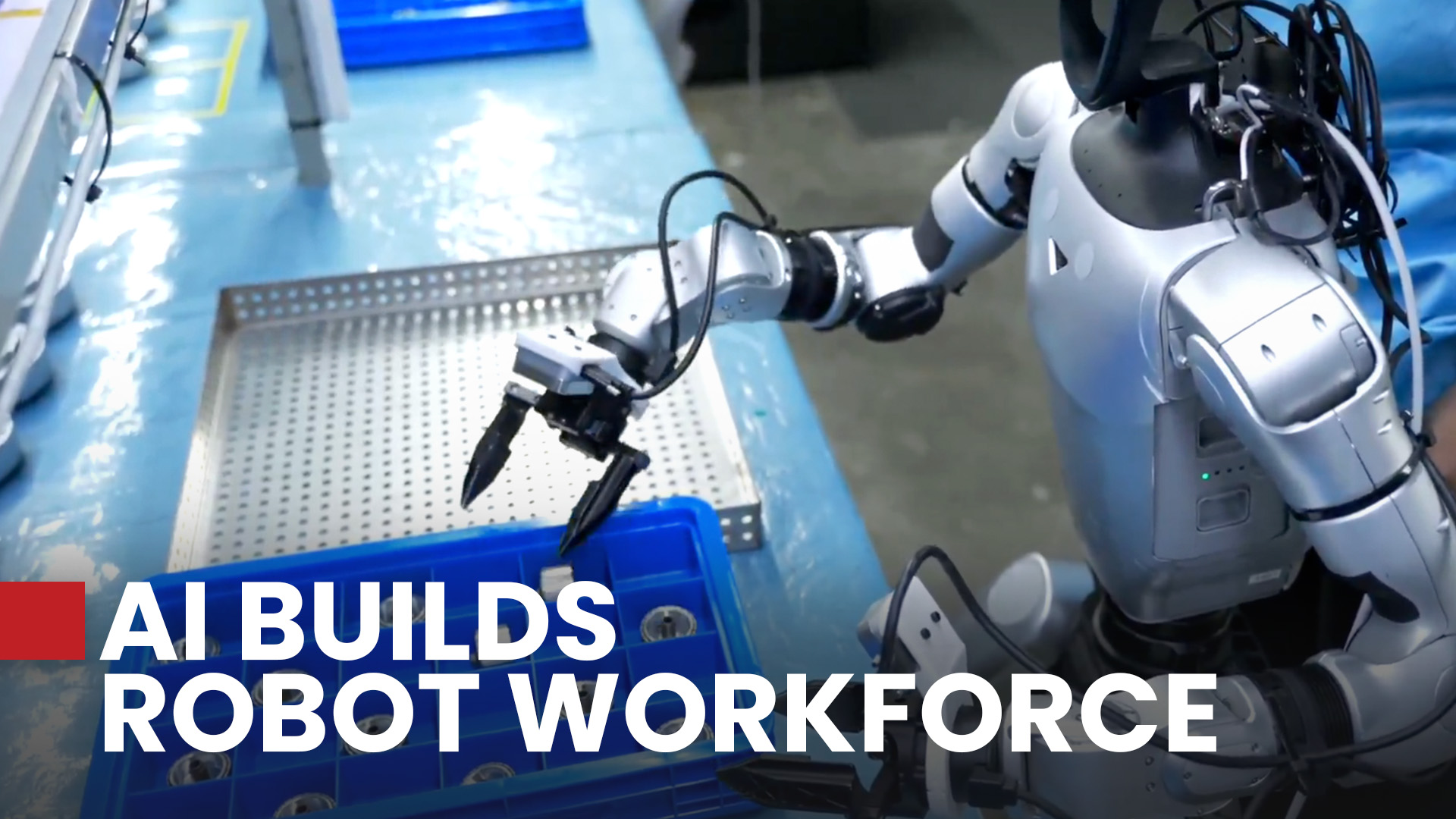 Robots making robots: Unitree factory