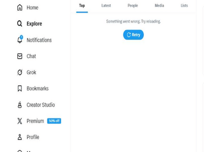Social media platform X is down after a brief outage; updates are now ...
