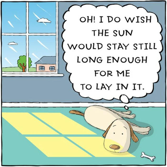 This artist created 35 adorable comics that perfectly capture a dog’s life