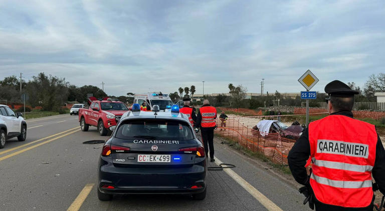 Salento, tragico incidente sulla statale 275: c'è un morto. Tre i feriti