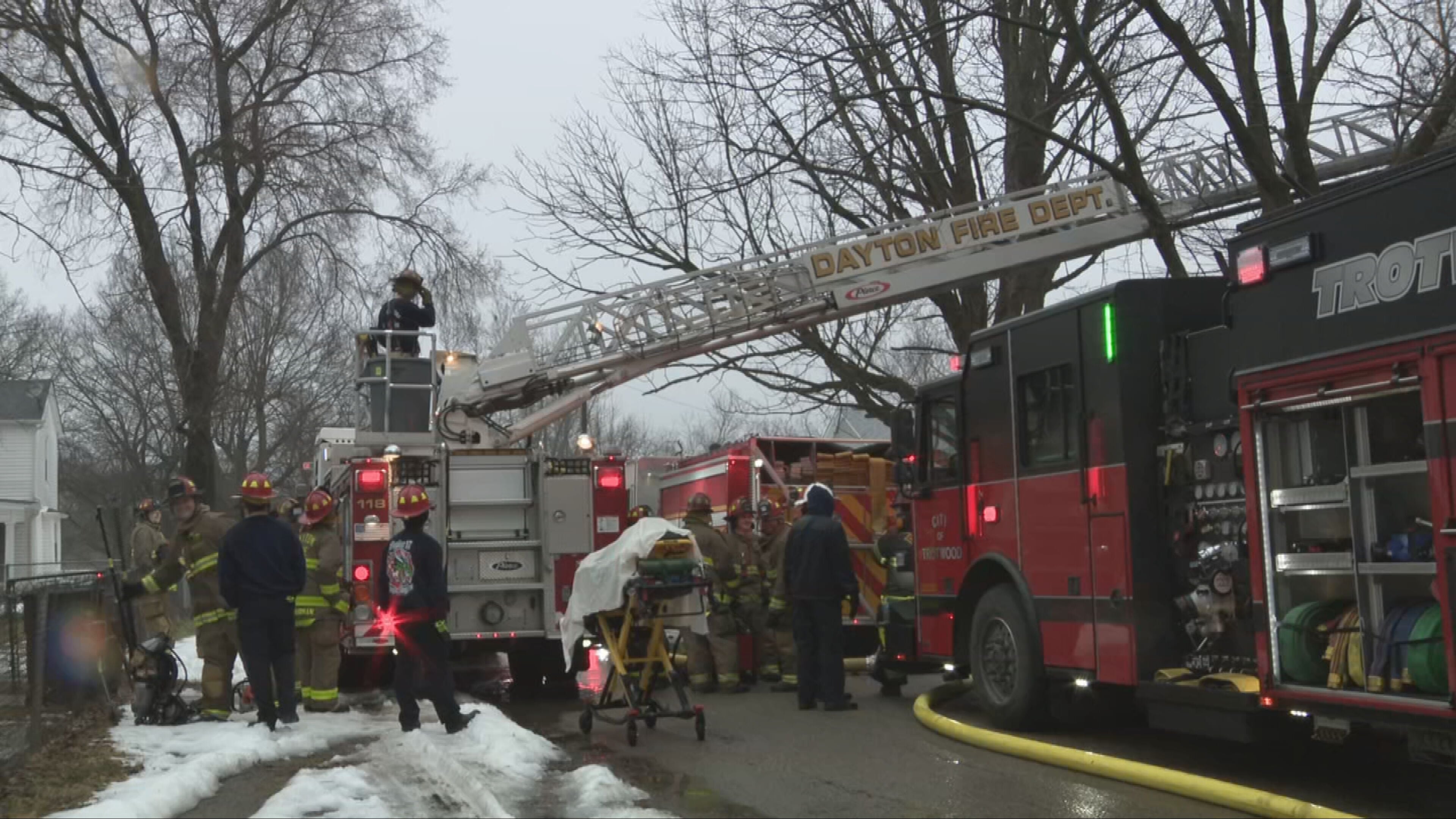 Apartment building deemed total loss after fire in Trotwood