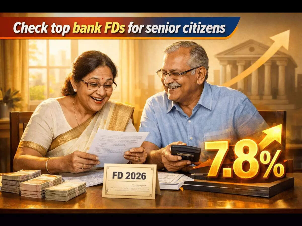 Top bank FDs for senior citizens in 2026: Which bank pays the highest?