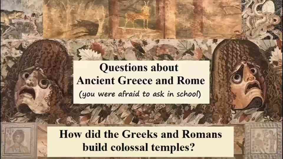Colossal Greek and Roman temples: Engineering marvels of antiquity from ...