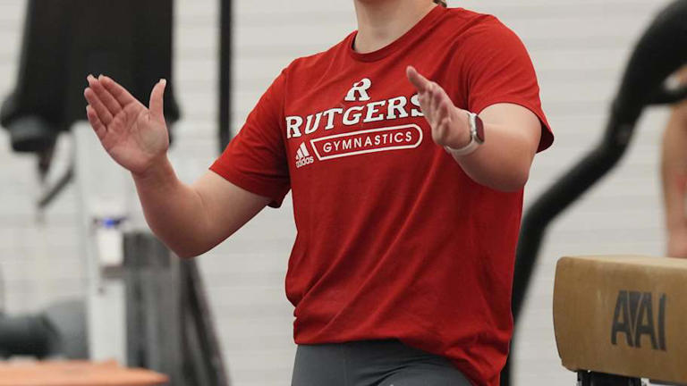 Rutgers gymnastics hits season highs in strong showing against No. 22 Iowa
