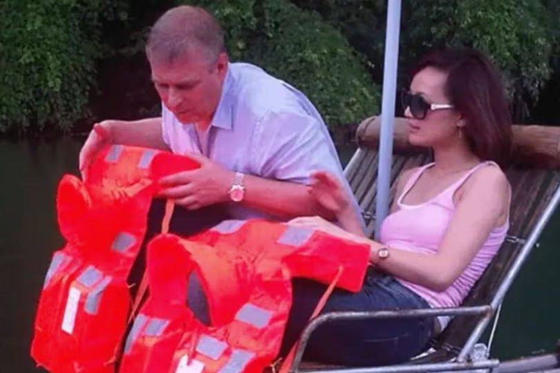 Prince Andrew pictured with mystery woman in new Epstein files photos