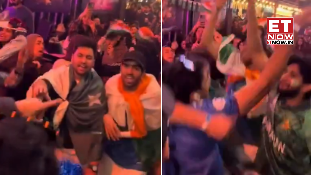 Watch: Pakistani fans join Indians in dancing to 'Chak De India' after ...