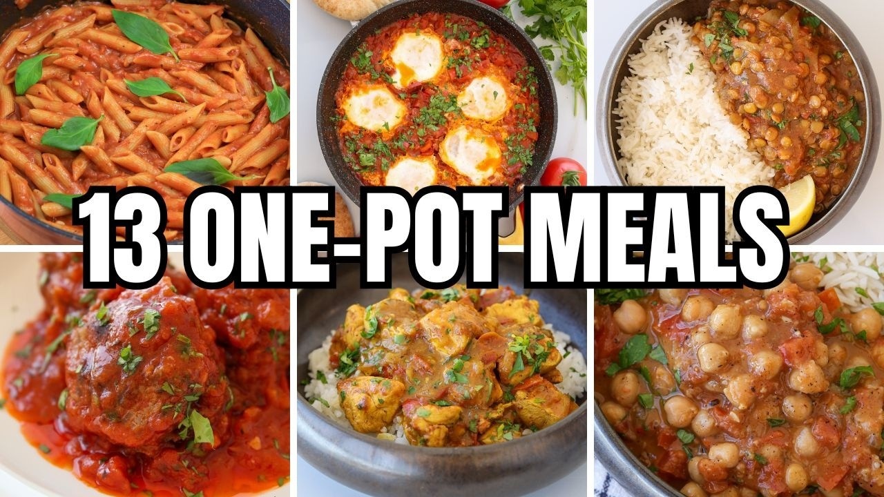 13 one-pot and one-pan dinners that save busy weeknights