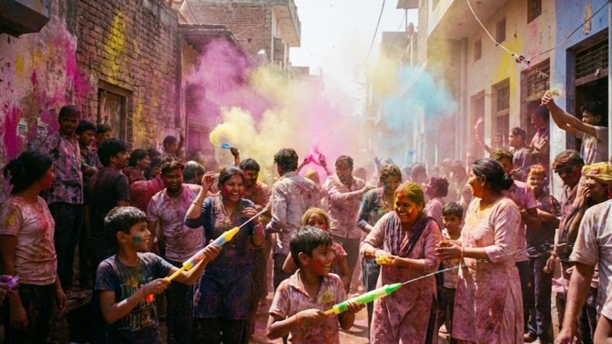 They threw cow dung and urine – inside India’s wildest festival