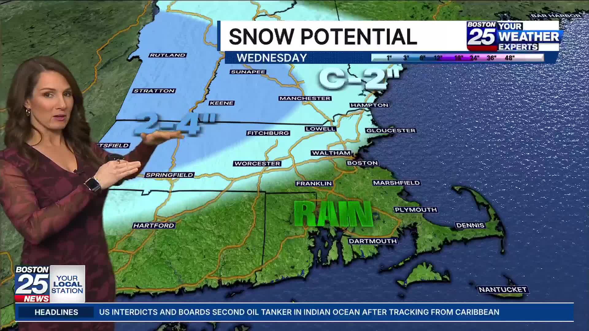 On your radar: Tracking multiple chances for snow in Massachusetts this ...