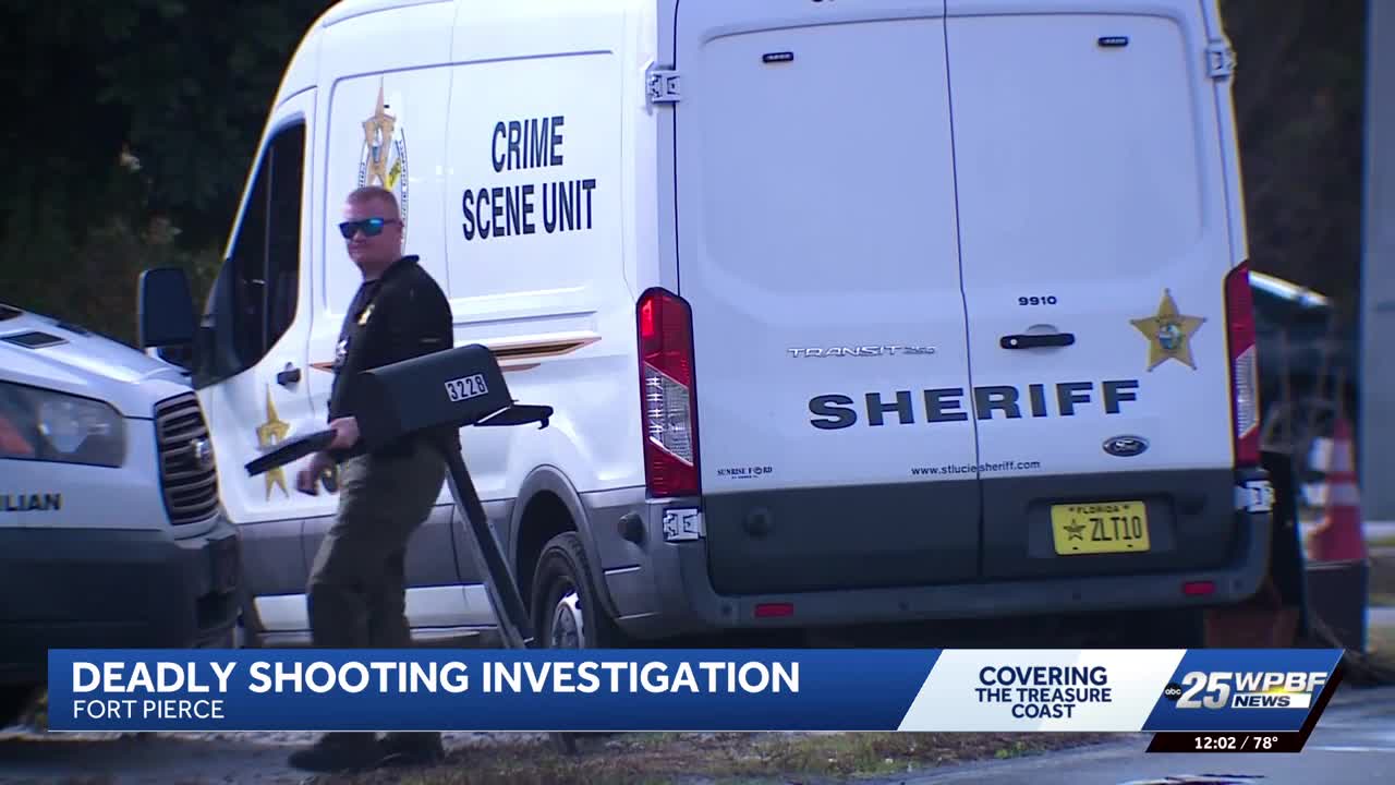 Juvenile suspect in custody after deadly overnight shooting in Fort Pierce
