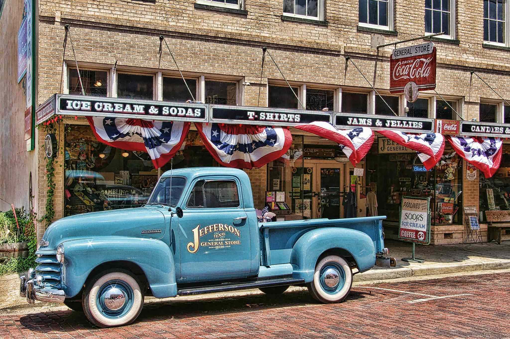 This historic Texas river town is known for ghost tours, antiques, and ...