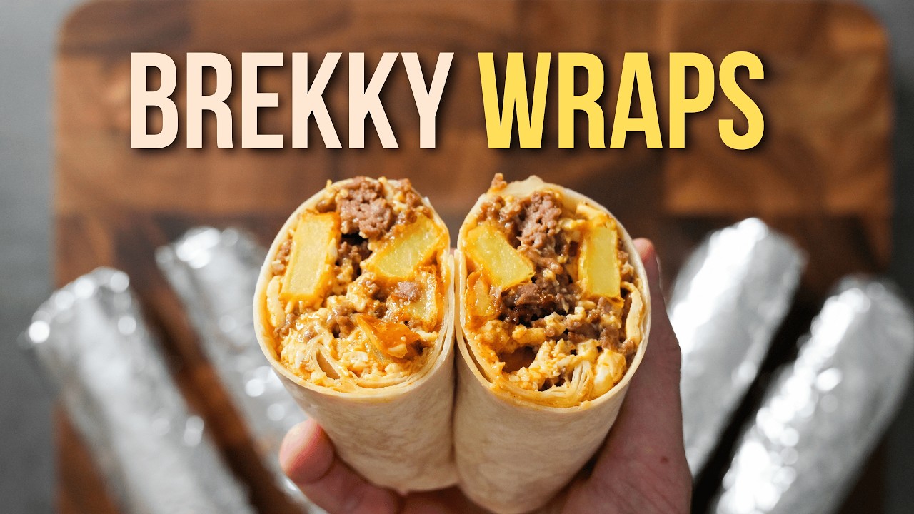 Why high-protein brekky wraps work for busy mornings