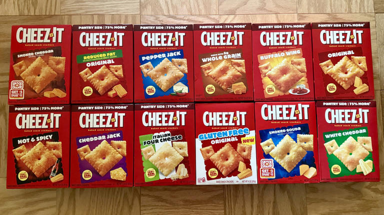 I tried and ranked 12 Cheez-It flavors. This was the best