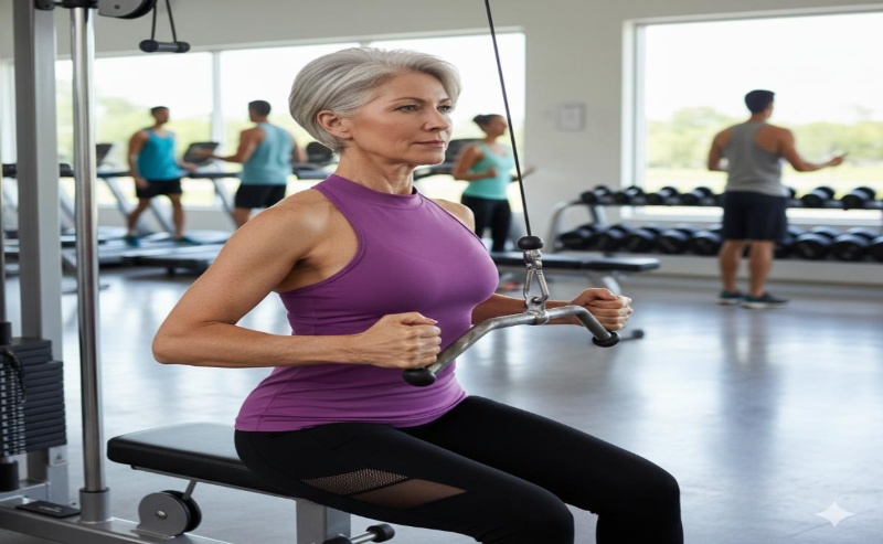 Elizabeth Hurleys 60-Something Routine That Skips the Gym