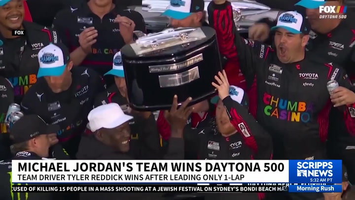 Michael Jordan's 23XI Racing team triumphs at Daytona 500