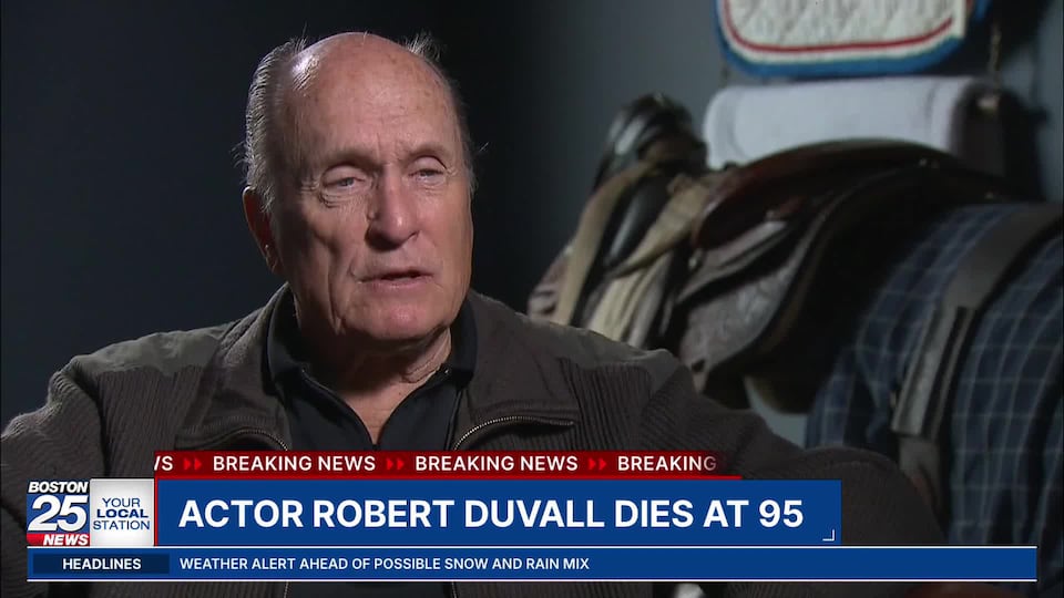 Robert Duvall, Oscar-winning actor, dies at age 95