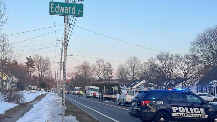 Road reopens in Wethersfield after natural gas leak