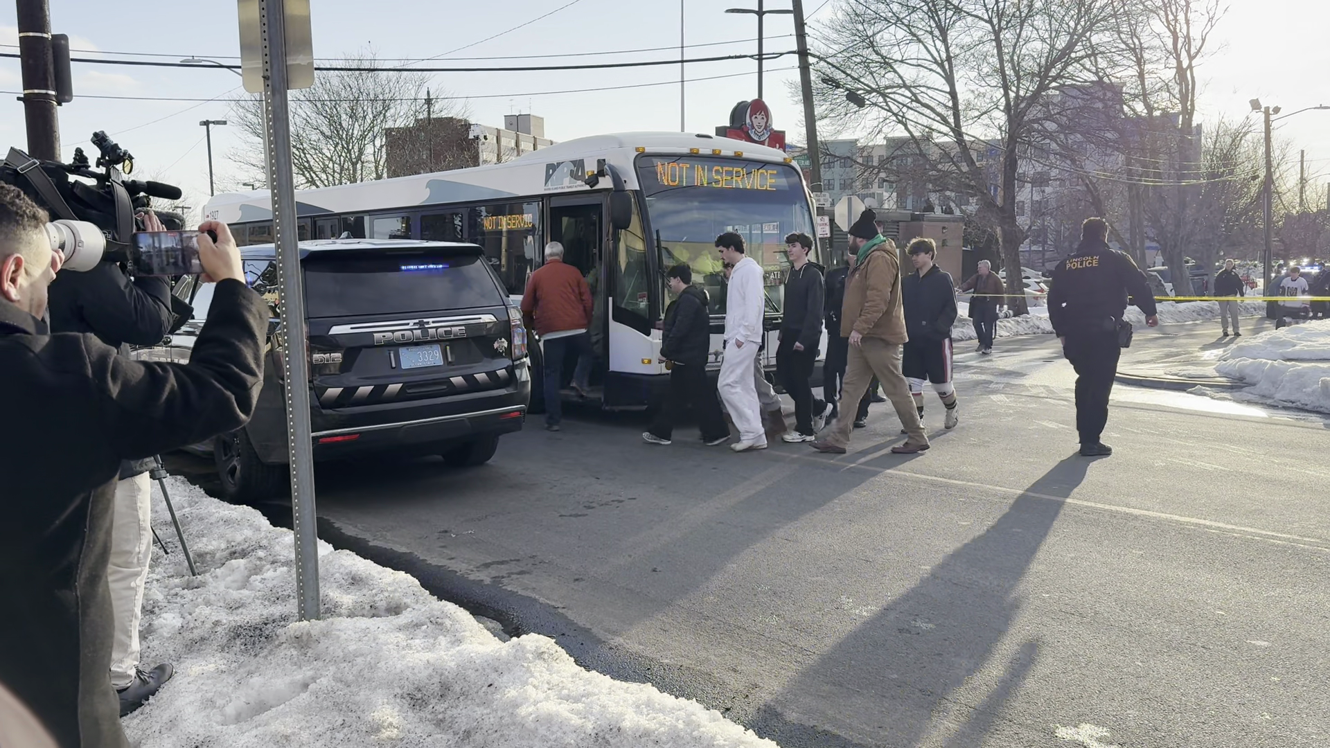 Reunification process begins after shooting in RI ice rink