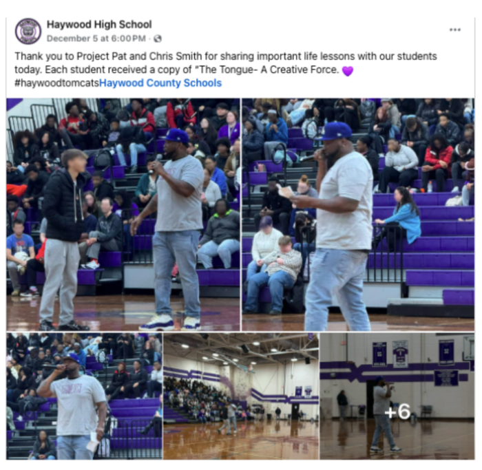 Atheist group claim school violated students' rights after rapper ...