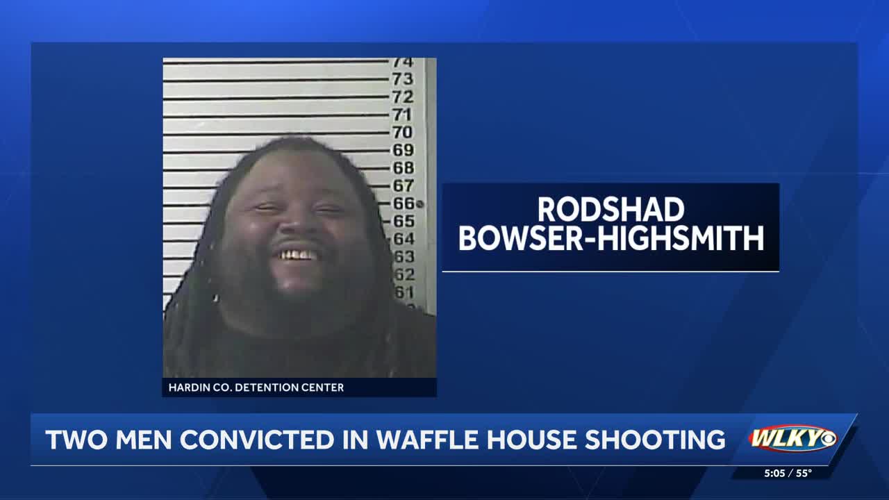 2 men convicted in deadly double shooting outside Radcliff Waffle House