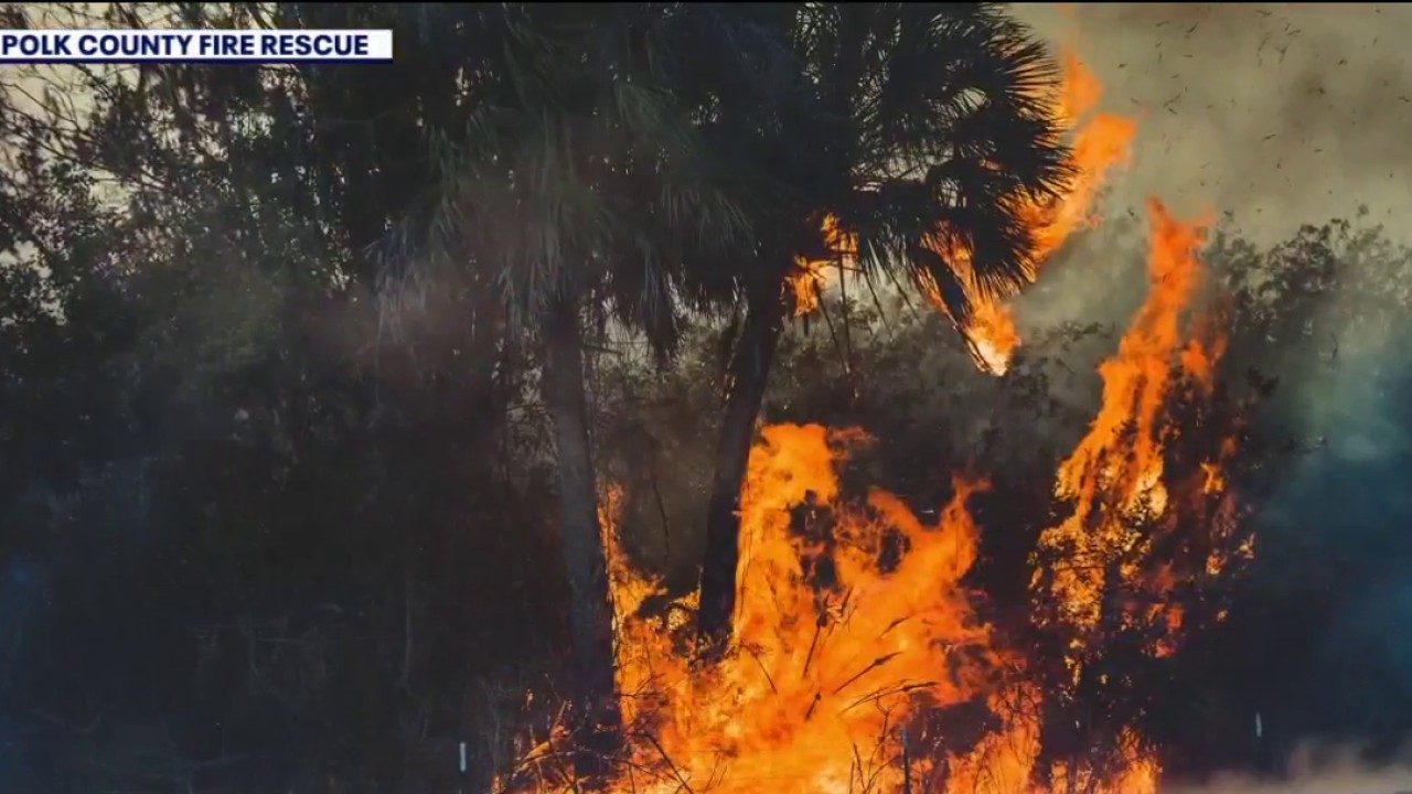 Crews battle brush fires amid burn ban